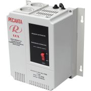 Стабилизатор напряжения АСН-2000 Н/1-Ц Lux 1ф 2кВт IP20 настен. релейный с двумя розетками Ресанта 63/6/15