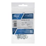 Шайба плоская М5 DIN 125 цинк. (пакет) (уп.50шт) Tech-Krep/Zitar 103043