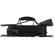 Удлинитель-шнур на рамке 1х20м без заземл. ПВС 2х1 GREEN LINE FR-10-20m Эра Б0065147