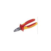Плоскогубцы ''ELECTRO-KRAFT'', Cr-Mo сталь, двухкомпонентная маслобензостойкая рукоятка, хромированное покрытие, 180мм