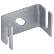 Держатель полосы 40х4 мм оцинкованная сталь HDZ