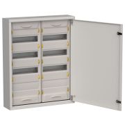 TITAN 5 Корпус металлический ЩРн-96 (2х48) 710х570х140мм IP31 серый (одна дверь) IEK