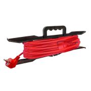 Удлинитель-шнур на рамке 1х50м с заземл. 10А IP20 2.2кВт ПВС 3х1 DOMTOK 2482