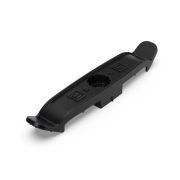 Держатель плоского кабеля двусторонний для прямого монтажа на 4 места (уп.20шт) черн. Промрукав PR13.0439