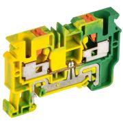 ARMAFIX Клемма пружинная Push-in CP-PEN земля 10мм2 желто-зеленая IEK