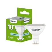Лампа светодиодная MR16 софит 10Вт 230В 6500К GU5.3 GENERICA