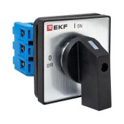 Переключатель кулачковый ПК-2-13 3П 16А «ВКЛ-ВЫКЛ» EKF pk-2-13-16