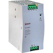 Блок питания на DIN-рейку 240Вт Uвх ~ 220В AC Uвых - 24В DC постоянного тока EKF DR-E-240W-24