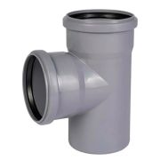 Тройник 110 87 град, канализационный