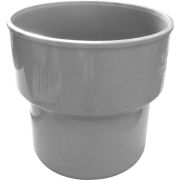 Переходник 110х124 на чугун, тапер для внутренней канализации