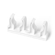 Опора 25 мм PPR, двойная, белая