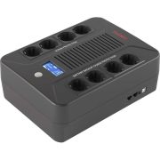 Источник бесперебойного питания line-interactive, Info PDU, 1000 ВА/600 Вт, 1/1,8xSchuko,  LCD, 1x9Aч