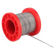 Припой для пайки ПОС 61 проволока D 1,0 мм катушка 100 грамм PL-PR05