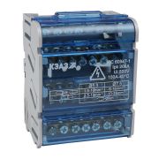 Шина N нулевая на DIN-рейку в корпусе-4х7групп