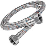 Гибкая подводка для воды ВВ 1/2 80 см нерж сталь