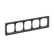 ARTGALLERY PURE 5-постовая РАМКА, МАТОВОЕ ОРГАНИЧЕСКОЕ СТЕКЛО ЧЕРНЫЙ