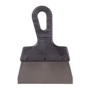 Шпатель нержавеющая cталь пластиковая рукоятка 150мм