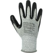 Перчатки трикотажные антипорезные из материала HPPE с частичным покрытием из нитрила ArmProtect PL100 р.10