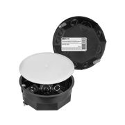 Распаячная коробка СП D103х50мм крышка метал. лапки IP20 инд. штрихкод TDM