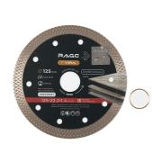 Диск алмазный по керамограниту тонкий 125 x 1.4 x 22.2 мм