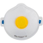 Полумаска фильтрующая, FFP1, полипропиленовая, 3-х слойная с клапаном