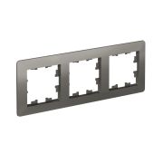 ATLASDESIGN AIR 3-постовая РАМКА, СТАЛЬ/дымчатый черный