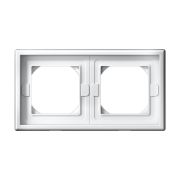 ARTGALLERY рамка 2-постовая IP44,  белый