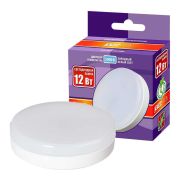 Лампа светодиодная LED 12Вт GX53 1040Лм 230V/50Hz холодный матовая