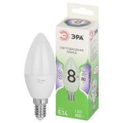 Лампа светодиодная LED 8 Вт 800Лм 6500К свеча холодный E14 220-240В LED B35-8W-865-E14 Green Line