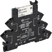 Модуль интерфейсный реле, 1 перекидной контакт, 6А, 24В AC/DC, пружинные зажимы