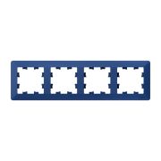 ATLASDESIGN AIR 4-постовая РАМКА, АКВАМАРИН/дымчатый черный