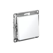 ATLASDESIGN 1-клавишный ПЕРЕКЛЮЧАТЕЛЬ, сх.6, 10АХ, быстрозажимные клеммы, БЕЛЫЙ