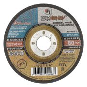 Круг шлифовальный по металлу, 125 х 6,0 х 22,2 мм, (Луга)