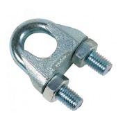Зажим для троса DIN 741 8мм стальной покрытие цинк