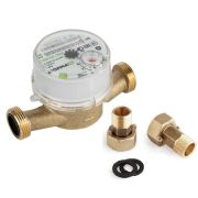 Счетчик универсальный 1/2' 110 мм с комплектом    присоединения с ОК СВКМ-15У