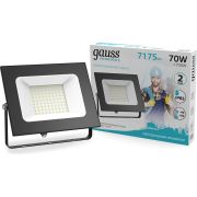 Прожектор светодиодный ДО 70 Вт 6295 Лм 4000К AC 220В IP65 140х208х30 мм Elementary G2