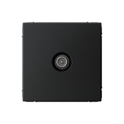 ARTGALLERY TV ТВ розетка оконечная 1DB, механизм, карбон