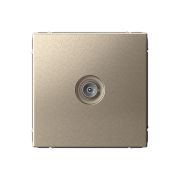 ARTGALLERY TV ТВ розетка оконечная 1DB, механизм, шампань