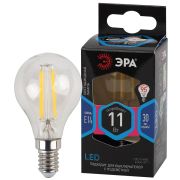Лампа светодиодная декоративная LED 11 Вт 1430Лм 4000К шар, филамент нейтральный E14 230В F-LED P45-11w-840-E14