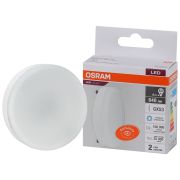 Лампа светодиодная LED 8 Вт GX53 6500К 640Лм таблетка 220 В (замена 60Вт) OSRAM