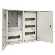 Щит учетно-распределительный навесной ЩРУн-3/48о IP31 двухдверный с окном 580х620х165