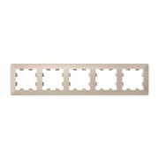 ATLASDESIGN AIR 5-постовая РАМКА, ПЕСОЧНЫЙ/дымчатый белый