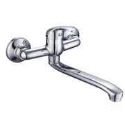 Смеситель для мойки ПСМ-104-10 КОМПЛЕКТАЦИЯ настенный тип См-МОРНА, См-УмОРНА