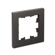 ATLASDESIGN 1-постовая РАМКА, БАЗАЛЬТ