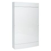 Щит комбинированный Unix белая дверь (2х18 модулей + 1 монтажная плата) IP41