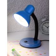 Светильник настольный синий N-120-E27-40W-BU