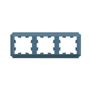 ATLASDESIGN ANTIQUE 3-постовая рамка, универсальная, ИЗУМРУД