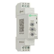 Реле времени многофункциональное, 2 переключающих контакта 8А (12-240 AC/DC)