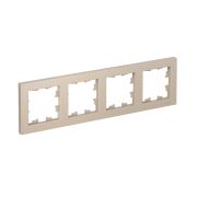 ATLASDESIGN рамка четырехехпостовая, универсальная, ПЕСОЧНЫЙ