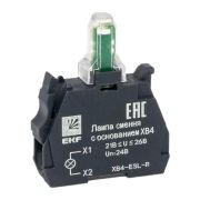 Лампа сменная c основанием XB4 красная 24В PROxima